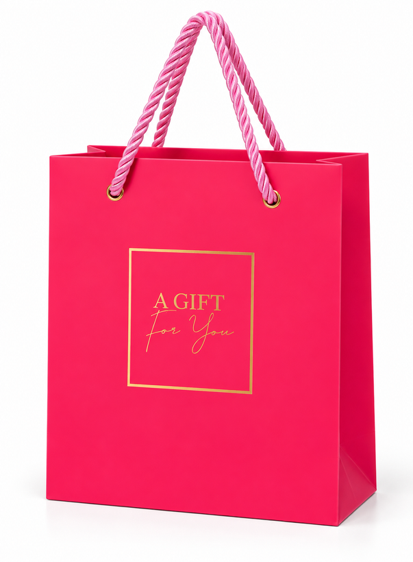 ساک هدیه رنگی مدل A Gift For You کوچک