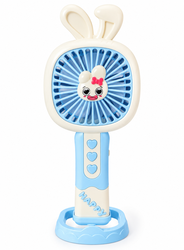 پنکه دستی فانتزی طرح خرگوش و گربه | Cute Mini Fan