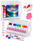 ماژیک اکریلیک ۱۲ رنگ MAPROMAX – مدل Acrylic Marker