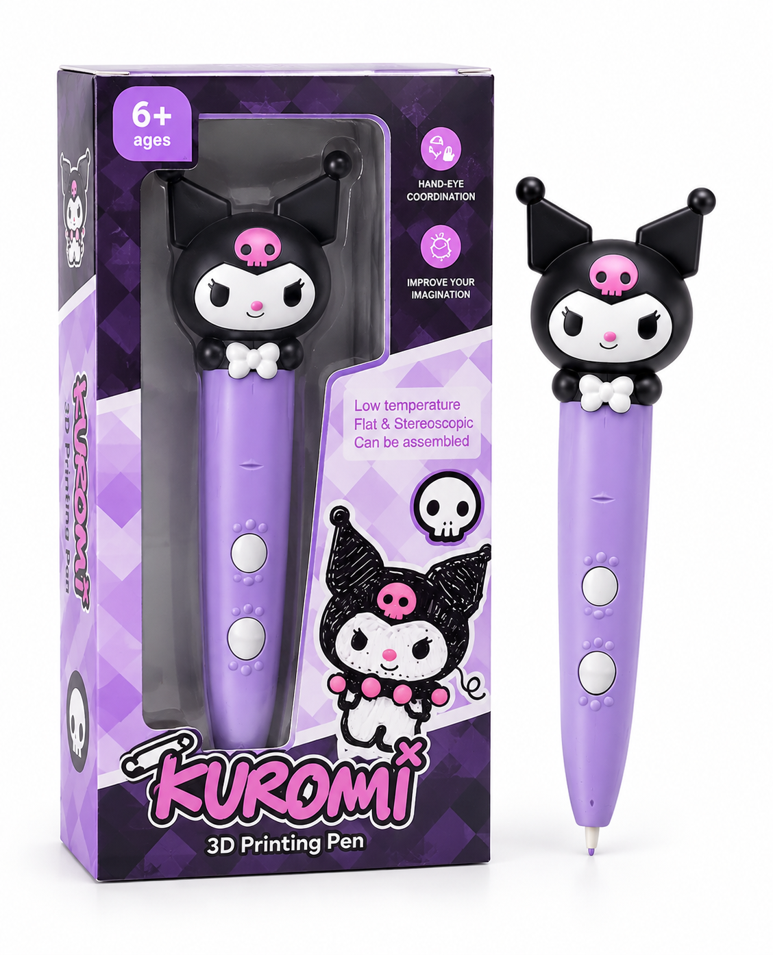 قلم سه‌بعدی 3D Printing Pen طرح Kuromi